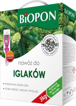 Nawóz Do Iglaków 3kg Biopon