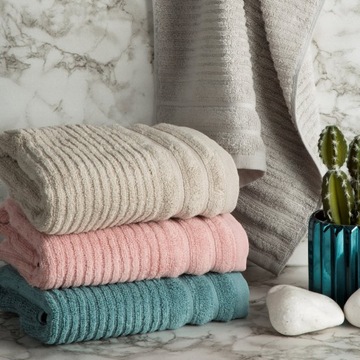 Комплект полотенец ХЛОПОК Еврошторы 50х90 + 70х140 ВАННА Цвета