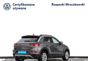 Volkswagen T-Roc I SUV Facelifting 1.5 TSI ACT 150KM 2022 Volkswagen T-Roc 1.5TSI 140KM DSG, Life, Pakiet Zimowy, Pakiet Komfort, Ap, zdjęcie 5