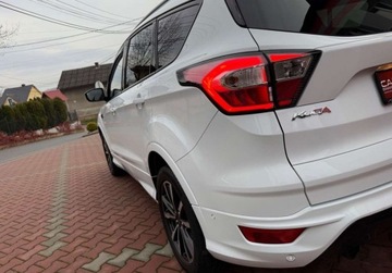 Ford Kuga II SUV Facelifting 1.5 EcoBoost 150KM 2017 Ford Kuga ST LINE Tylko80TysPrzebiegu PelnySerwisASO Bezwypadkowa 1Wlascic, zdjęcie 16