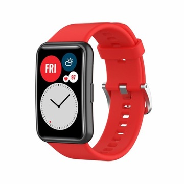 СИЛИКОНОВЫЙ РЕМЕШОК ДЛЯ HUAWEI WATCH FIT - 14 цветов