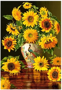 HAFT DIAMENTOWY DIAMOND PAINTING MOZAIKA DIAMENTOWA OBRAZ WYKLEJANKA ZESTAW