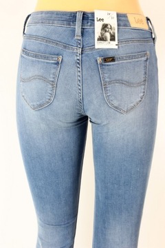 LEE SCARLETT low SKINNY JEANSY SPODNIE _ W24 L31