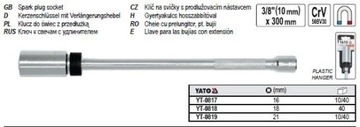 СВЕЧНЫЙ КЛЮЧ 16мм X 300 YT-0817