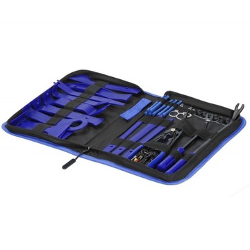 ŚCIĄGACZE DŹWIGNIE DO TAPICERKI ZESTAW DO DEMONTAŻU SPINEK RADIA PLASTIKÓW