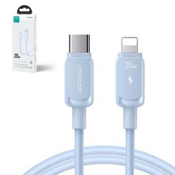JOYROOM KABE USB C/LIGHTNING 20W 1,2 m NIEBIESKI