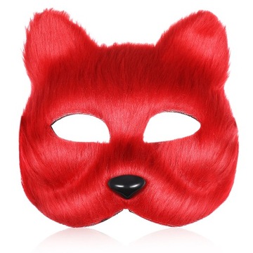 MASQUERADE MASKA KOCIE OCZY THERIAN FOX HALLOWEEN