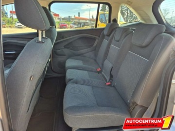 Ford C-MAX II Minivan 1.0 EcoBoost 100KM 2014 Ford C-MAX Czujniki Parkowania Klimatyzacja Grzane Fotele Pelen Serwis, zdjęcie 12