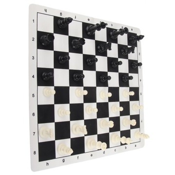 Портативный набор шахмат из полипропилена, 32 шахматные фигуры, шахматы, 24 шашки зеленого и белого цвета