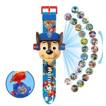 НАБОР ДЕТСКИХ ЧАСОВ PAW PATROL 3D ПРОЕКТОР