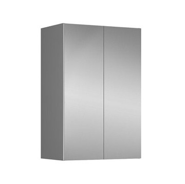 Szafka wiszaca szara System z lustrem 60 cm x 90 cm x 35 cm