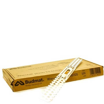 ВЕШАЛКА BUDMAT FLAT ES 60/125 CD ПРОФИЛЬ 100 шт.
