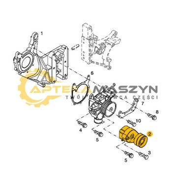 Натяжитель ремня Deutz TCD7.8 L6 / TCD2013 L06 4V