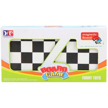 SZACHY MAGNETYCZNE MINI ZESTAW ZAMYKANY 13 x 13cm