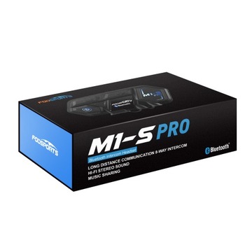 Fodsports M1-S Pro Мотоцикл Интерком 8 человек+2000 M+Музыка Поделиться