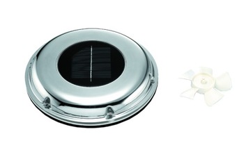WENTYLATOR JACHTOWY SOLARNY UFO Z WYŁĄCZNIKIEM