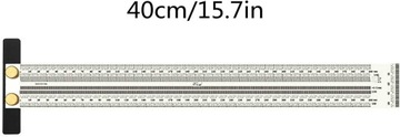 Т-образная линейка размером 15,7 дюйма и шириной 40 см, предварительно