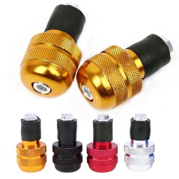 Końcówki kierownicy cieżarki aluminiowe ryflowane