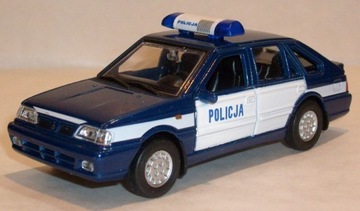 МОДЕЛЬ FSO POLONEZ CARO PLUS POLICE WELLY 1:34