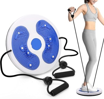 TWIST WAIST DISC FITNESS SLIM OBROTOWY TALERZ PRZY Z MAGNESEM, BLUE