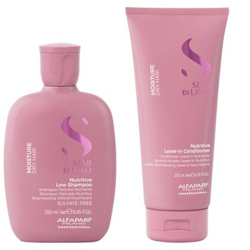 Alfaparf Semi di Lino Moisture Nutritive zestaw nawilżający suche włosy