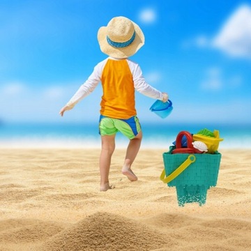 НАБОР ПЕСКА БОЛЬШОЙ, ВЕДРО С ЗАМКОМ, 6 шт.