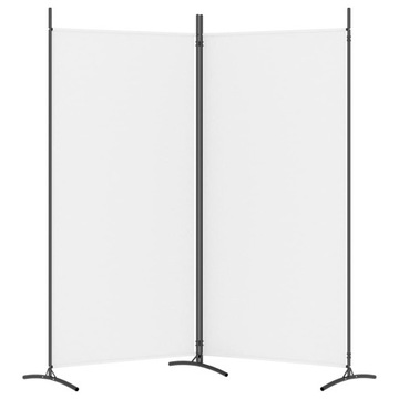 PARAWAN POKOJOWY 2-PANELOWY 175 x 180 cm BIAŁY