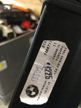 ROLETA KUFRU BMW 5 G31 7466711 MŘÍŽKA