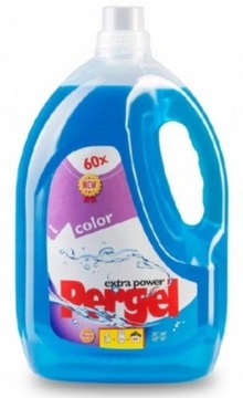 PERGEL COLOR ŻEL DO PRANIA TKANIN KOLOROWYCH 3L 60 PRAŃ