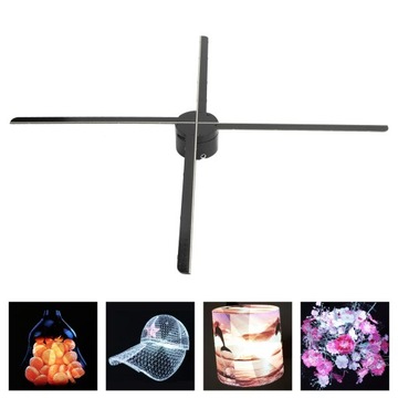 65 см голографический рекламный проектор 3d 766 rgb бусины вентилятор проекционный дисплей