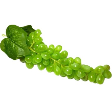 WINOGRONO WINOGRONA ZIELONE OWOCE SZTUCZNE OZDOBA DEKORACJA STROIK 30 cm