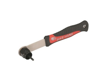 Klucz do kaset kasety wielowpust z rękojeścią rączką BIKE HAND YC-126-2A