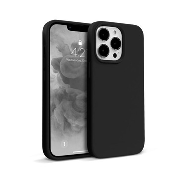 Etui iPhone 13 Pro czarne Crong Color Cover