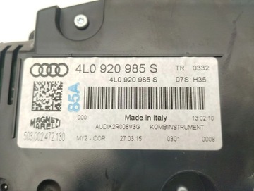 AUDI Q7 4L 2015 PŘÍSTROJOVÁ DESKA / TACHOMETR