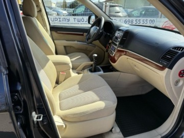 Hyundai Santa Fe II SUV 2.2 CRDi 155KM 2007 Hyundai Santa Fe 4X4 KLIMATYZACJA PARKTRONIC GRZANE FOTELE JANSNE WNETRZE, zdjęcie 7