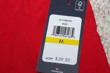 koszulka/t-shirt/bluzka damska Tommy Hilfiger M czerwona