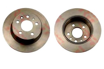 TARCZE HAMULCOWE 2SZT MERCEDES TYŁ W115 123 126 76