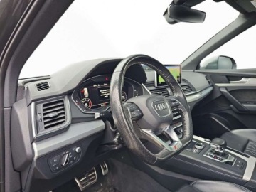 Audi Q5 II SUV 2.0 TDI 190KM 2017 Audi Q5 pneumatyka, dach panoramiczny, matrix led, head up, tempomat 2.0, zdjęcie 9