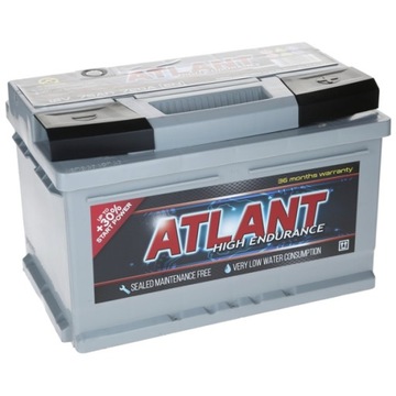 Akumulator ATLANT 12V 75Ah 720A (EN) P+