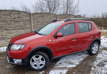 Dacia Sandero II Hatchback 5d TCe  90KM 2014 Dacia Sandero Stepway 90KM 1wlasciciel Alu Czujniki Parkowania Zarejestro, zdjęcie 2