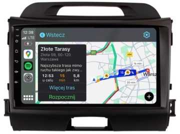 Kia Sportage 3 2010-2015 Nejnovější Android Carplay Rádio Navigace