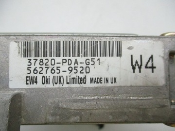 ACCORD 98-02 1.8 ŘÍZENÍ MOTORU 37820-PDA-G51
