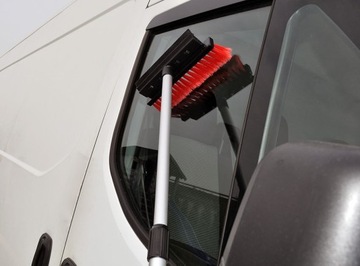 ЩЕТОЧНАЯ МАШИНА 2в1 ДЛЯ МЫТЬЯ СТЕКОЛ АВТОМОБИЛЯ ТЕЛЕСКОПНАЯ СКАБЕЛЬ 53-83