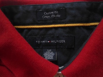 TOMMY HILFIGER logowana koszulka polo S