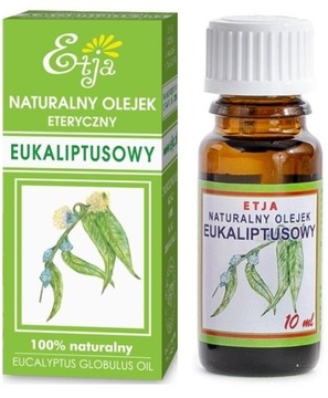 ETJA 100% naturalny olejek eteryczny eukaliptus 10 ml