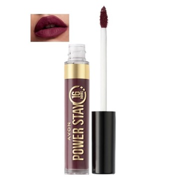 AVON Matowa szminka w płynie 16H In Charge Mauve