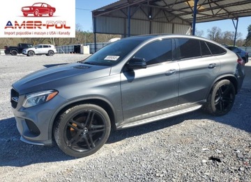 Mercedes GLE W166/C292 2018 Mercedes-Benz GLE Coupe 43 AMG 2018 3.0l 3.0 Benzyna 385KM