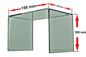 СТЕНД STEP DISPLAY PLEXI STAND 15/15/10 толщина 3 мм