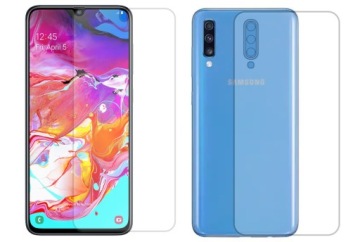 ГИДРОГЕЛЕВАЯ ПЛЕНКА СПЕРЕДИ И СЗАДИ ДЛЯ SAMSUNG GALAXY A70