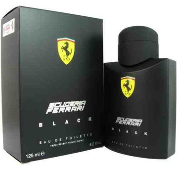 FERRARI SCUDERIA BLACK EDT 125ml SPRAY